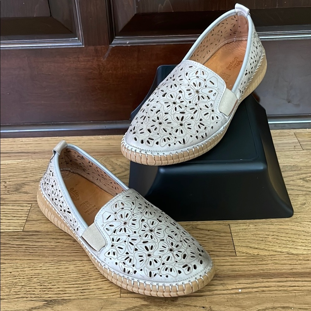 Spring Step Joji Slip-On leather taupe EU40 w9